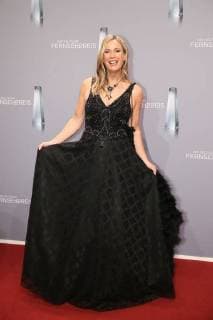 Birgit by Bentzel upon arrival to the German television award ceremony on 26 01 2018 in Cologne Deutscher Fernsehpreis awarded 2018 in Cologne
