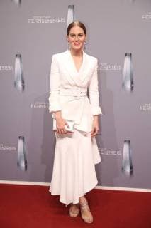 Alicia by Rittenberg on arrival to the German television award ceremony on 26 01 2018 in Cologne Deutscher Fernsehpreis awarded 2018 in Cologne