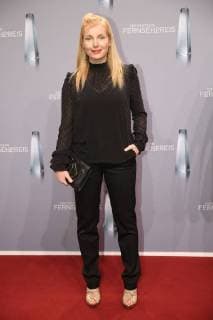 Nadja Uhl on arrival to the German television award ceremony on 26 01 2018 in Cologne Deutscher Fernsehpreis awarded 2018 in Cologne