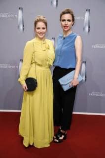 Jasmin Schwiers and Nadja Becker for the German television Awards 2018 in the Palladium Cologne 26 01 2018 Foto:xS.xGabschx xFuturexImage