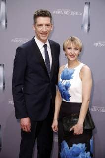 Steffen Hallaschka with wife Anne Katrin Hallaschka on the German television Awards 2018 in the Palladium Cologne 26 01 2018 Foto:xS.xGabschx xFuturexImage