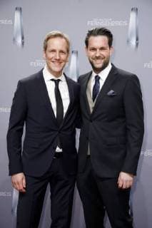 Jan Hahn and Matthias Killing at the German television Awards 2018 in the Palladium Cologne 26 01 2018 Foto:xS.xGabschx xFuturexImage