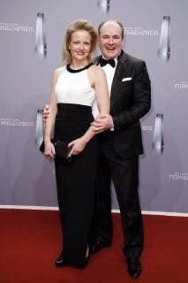 Wolfram Kons with wife Alexa for the German television Awards 2018 in the Palladium Cologne 26 01 2018 Foto:xS.xGabschx xFuturexImage