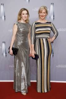 Anna Schudt with accompaniment for the German television Awards 2018 in the Palladium Cologne 26 01 2018 Foto:xS.xGabschx xFuturexImage