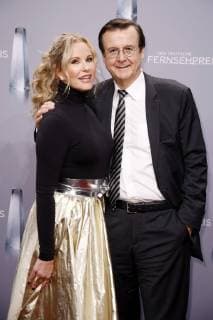 Katja Burkard and Hans Mahr at the German television Awards 2018 in the Palladium Cologne 26 01 2018 Foto:xS.xGabschx xFuturexImage