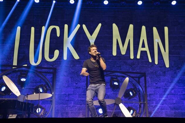 Luke Mockridge mit seinem Programm Lucky Man in der Messehalle. Erfurt, 26.01.2018 *** Luke Mockridge with his program of lucky man in the Messehalle Erfurt 26 01 2018 Foto:xM.xKremerx xFuturexImage