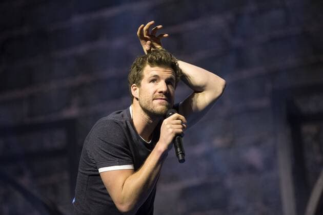 Luke Mockridge mit seinem Programm Lucky Man in der Messehalle. Erfurt, 26.01.2018 *** Luke Mockridge with his program of lucky man in the Messehalle Erfurt 26 01 2018 Foto:xM.xKremerx xFuturexImage
