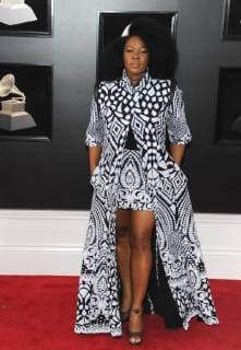 NEW YORK, NY - JANUARY 28: India Arie at the 60th Annual GRAMMY Awards at Madison Square Garden on January 28, 2018 in New York City. Copyright: xJohnxPalmerx