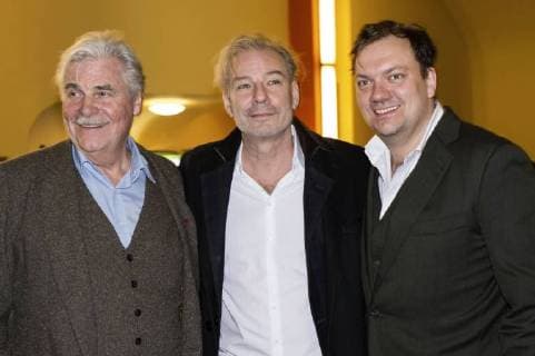 Peter Simonischek Leander Haussmann and Charly Hübner at the 60 awards the Ernst Lubitsch Prize 2018 in the cinema Babylon Berlin 28 01 2018 Foto:xK.xWernerx xFuturexImage