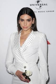 Universal Music Group Grammy after party at Spring Studios on January 28, 2018 in New York City. Dua Lipa (Singer) New York United States  571025