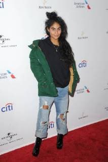 January 29, 2018 - New York, NY, USA - January 28, 2018 New York City..Jessie Reyez attending Universal Music Group Grammy after party at Spring Studios on January 28, 2018 in New York City. New York USA  - ZUMAny1_ 20180129_zaf_ny1_037 Copyright: xKristinxCallahanx