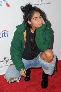 January 29, 2018 - New York, NY, USA - January 28, 2018 New York City..Jessie Reyez attending Universal Music Group Grammy after party at Spring Studios on January 28, 2018 in New York City. New York USA  - ZUMAny1_ 20180129_zaf_ny1_039 Copyright: xKristinxCallahanx