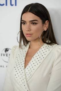 January 29, 2018 - New York, NY, USA - January 28, 2018 New York City..Dua Lipa attending Universal Music Group Grammy after party at Spring Studios on January 28, 2018 in New York City. New York USA  - ZUMAny1_ 20180129_zaf_ny1_063 Copyright: xKristinxCallahanx