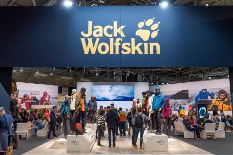 ISPO 2018 in the exhibition halls of Munich ISPO jurisdiction of Jack Wolfskin Munich Bavaria Germany Copyright: argumx xFalkxHeller
