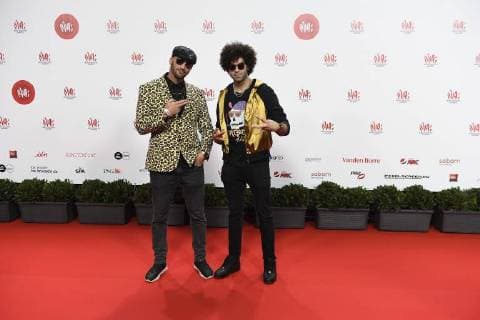 Directors Bilall Fallah and Adil El Arbi pictured on the red carpet at the arrival of the eleventh edition of the MIA s (Music Industry Award) award show, in Brussels, Tuesday 30 January 2018. The MIA awards are handed out by the VRT and Kunstenpunt.  JASPERxJACOBS 05286463