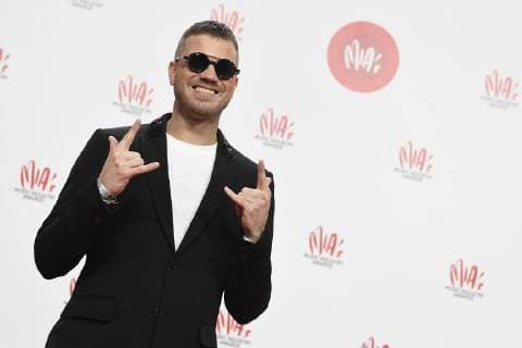 Gerwin Gers Pardoel pictured on the red carpet at the arrival for the eleventh edition of the MIA s (Music Industry Award) award show, in Brussels, Tuesday 30 January 2018. The MIA awards are handed out by the VRT and Kunstenpunt.  JASPERxJACOBS 05286470