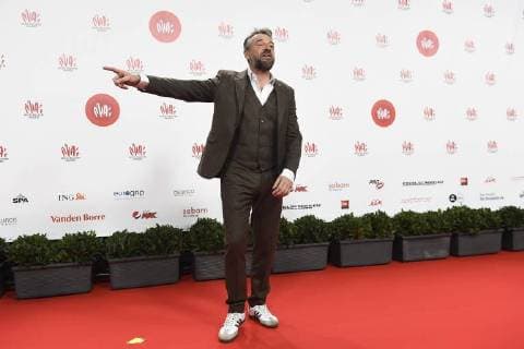 Tom Waes pictured on the red carpet at the arrival for the eleventh edition of the MIA s (Music Industry Award) award show, in Brussels, Tuesday 30 January 2018. The MIA awards are handed out by the VRT and Kunstenpunt.  JASPERxJACOBS 05286477