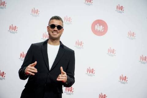 Gerwin Gers Pardoel pictured on the red carpet at the arrival for the eleventh edition of the MIA s (Music Industry Award) award show, in Brussels, Tuesday 30 January 2018. The MIA awards are handed out by the VRT and Kunstenpunt.  JASPERxJACOBS 05286555