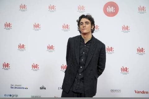 Artist Tamino-Amir Moharam Fouad aka Tamino pictured on the red carpet at the arrival for the eleventh edition of the MIA s (Music Industry Award) award show, in Brussels, Tuesday 30 January 2018. The MIA awards are handed out by the VRT and Kunstenpunt.  JASPERxJACOBS 05286585