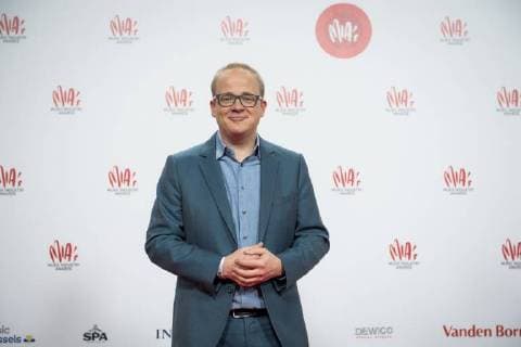 Sven De Leijer pictured on the red carpet at the arrival for the eleventh edition of the MIA s (Music Industry Award) award show, in Brussels, Tuesday 30 January 2018. The MIA awards are handed out by the VRT and Kunstenpunt.  JASPERxJACOBS 05286622