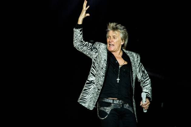 January 31, 2018 - Milan, Italy - The british rock singer and song-writer Rod Stewart performing live at Mediolanum Forum in Assago on January 31, 2018 in Milan, Italy. Milan Italy  - ZUMAn230 20180131_zaa_n230_373 Copyright: xRobertoxFiniziox