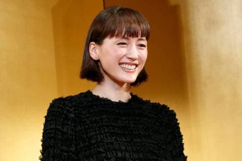 Japanese actress Haruka Ayase attends the Elan d Or Award ceremony on February 1, 2018, Tokyo, Japan. The award organized by the All Nippon Producers Association (ANPA) recognizes outstanding actors, movies and TV dramas.  (gxta_elandor053)