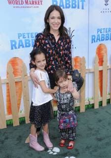 February 3, 2018 - Los Angeles, CA, U.S. - 03 February 2018 - Los Angeles, California - Marla Sokoloff. Peter Rabbit Los Angeles Premiere held at The Grove. Photo Credit: Birdie Thompson AdMedia Los Angeles U.S. - ZUMAa123 20180203_zaa_a123_055 Copyright: xBirdiexThompsonAdmediax