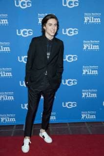 Timothee Chalamet attends 33rd Santa Barbara International Film Festival Virtuosos Award at Arlington Theatre on February 3, 2018 in Santa Barbara, California USA 2018 The 33rd Santa Barbara International Film Festival Virtuosos Award at Arlington Theatre on February 3, 2018 in Santa Barbara, California  Copyright: xMSUxStudiox