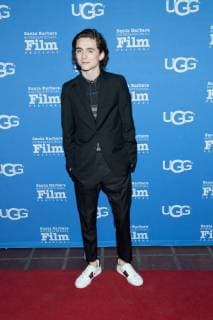 Timothee Chalamet attends 33rd Santa Barbara International Film Festival Virtuosos Award at Arlington Theatre on February 3, 2018 in Santa Barbara, California USA 2018 The 33rd Santa Barbara International Film Festival Virtuosos Award at Arlington Theatre on February 3, 2018 in Santa Barbara, California  Copyright: xMSUxStudiox