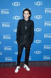 Timothee Chalamet attends 33rd Santa Barbara International Film Festival Virtuosos Award at Arlington Theatre on February 3, 2018 in Santa Barbara, California USA 2018 The 33rd Santa Barbara International Film Festival Virtuosos Award at Arlington Theatre on February 3, 2018 in Santa Barbara, California  Copyright: xMSUxStudiox