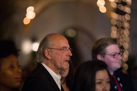 Christopher Lloyd attends 33rd Santa Barbara International Film Festival Virtuosos Award at Arlington Theatre on February 3, 2018 in Santa Barbara, California USA 2018 The 33rd Santa Barbara International Film Festival Virtuosos Award at Arlington Theatre on February 3, 2018 in Santa Barbara, California  Copyright: xMSUxStudiox