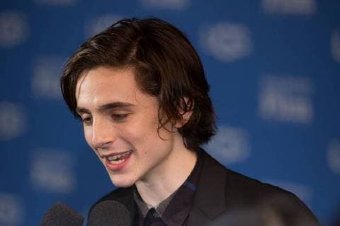 Timothee Chalamet attends 33rd Santa Barbara International Film Festival Virtuosos Award at Arlington Theatre on February 3, 2018 in Santa Barbara, California USA 2018 The 33rd Santa Barbara International Film Festival Virtuosos Award at Arlington Theatre on February 3, 2018 in Santa Barbara, California  Copyright: xMSUxStudiox