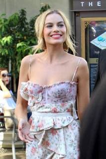 Margot Robbie the actress at the Peter Rabbit film premiere on January 3 02 2018 in Los Angeles Peter Rabbit movie premiere in Los Angeles 2018