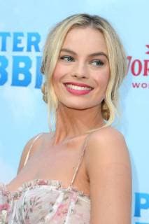 Margot Robbie the actress at the Peter Rabbit film premiere on January 3 02 2018 in Los Angeles Peter Rabbit movie premiere in Los Angeles 2018