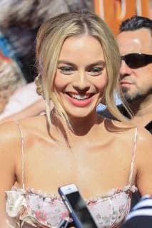 Margot Robbie the actress at the Peter Rabbit film premiere on January 3 02 2018 in Los Angeles Peter Rabbit movie premiere in Los Angeles 2018