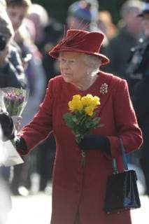 . 04 02 2018. West Newton, United Kingdom. The Queen and Prince Phillip attend St Peter and St Paul Church in West Newton in Sandringham, Norfolk, UK.  xBenxStevensx xi-Imagesx IIM-16874-0013