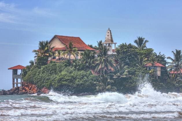 Paravi Duwa Temple Matara Sri Lanka Asia
