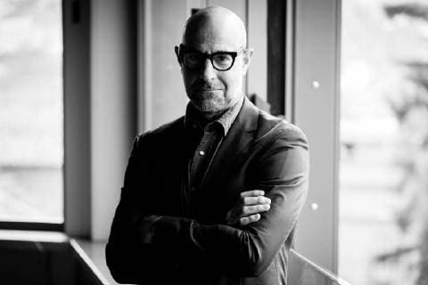 February 5, 2018 - Rome, Italy - The actor Stanley Tucci attends the photocall of the movie Final Portrait at the Hotel Eden in Rome, italy, on 5 th february 2018. Rome Italy  - ZUMAn230 20180205_zaa_n230_026 Copyright: xLucaxCarlinox
