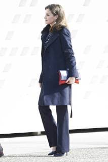 06-02-2018 Spain Queen Letizia and King Felipe during the presentation of the Golden Medals to the Fine Arts Merit at the Centre Pompidou in Malaga No Spain  Copyright: xPPE THORTONx