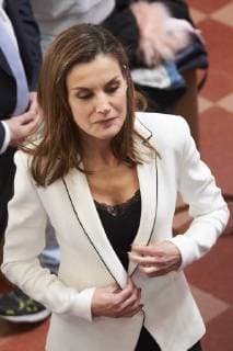 07-02-2018 Spain Queen Letizia during the Princess of Girona 2018 prize for Arts and Literature at the Alcazaba center in Madrid. No Spain  Copyright: xPPE THORTONx