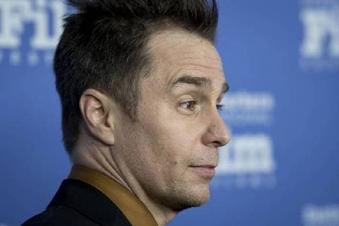 February 7, 2018 - Santa Barbara, California, U.S - Actor SAM ROCKWELL Arrives at the Arlington Theater to receive the American Riviera Award at the Santa Barbara International Film Festival. Santa Barbara U.S. - ZUMAm162 20180207_zap_m162_005 Copyright: xErickxMadridx
