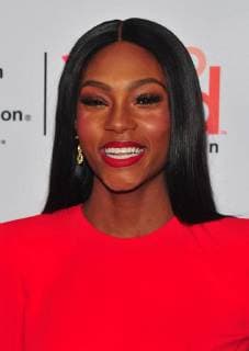 NEW YORK, NY - February 8: Afiya Bennett attends the Red Dress Go Red For Women Fashion Show at Hammerstein Ballroom on February 8, 2018 in New York City Copyright: xJohnxPalmerx