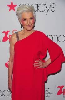 NEW YORK, NY - February 8: Maye Musk at the Red Dress Go Red For Women Fashion Show at Hammerstein Ballroom on February 8, 2018 in New York City Copyright: xJohnxPalmerx