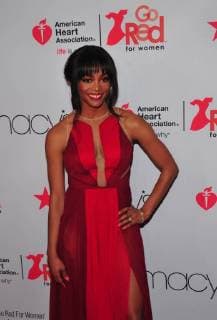 NEW YORK, NY - February 8: Rachel Lindsay at the Red Dress Go Red For Women Fashion Show at Hammerstein Ballroom on February 8, 2018 in New York City Copyright: xJohnxPalmerx