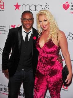 NEW YORK, NY - February 8: Tommy Davidson and Amanda Moore at the Red Dress Go Red For Women Fashion Show at Hammerstein Ballroom on February 8, 2018 in New York City Copyright: xJohnxPalmerx
