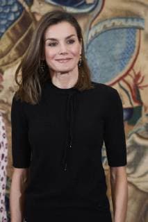 09-02-2018 Prieto Queen Letizia during 28th edition of the Tomas Francisco Prieto prize at Zarzuela palace in Madrid. The prize was awarded to Mrs. Victoria Civera. No Spain  Copyright: xPPE THORTONx