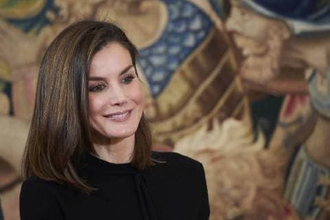 09-02-2018 Prieto Queen Letizia during 28th edition of the Tomas Francisco Prieto prize at Zarzuela palace in Madrid. The prize was awarded to Mrs. Victoria Civera. No Spain  Copyright: xPPE THORTONx