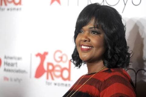 CeCe Winans red fashion show dress collection at the 2018 during New York Fashion Week in the Hammerstein Ballroom New York 08 02 2018 Foto:xD.xVanxTinex xFuturexImage