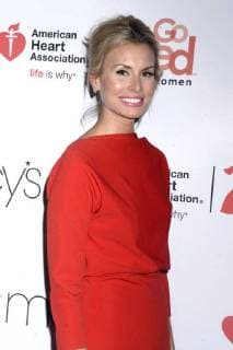 Niki Taylor red fashion show dress collection at the 2018 during New York Fashion Week in the Hammerstein Ballroom New York 08 02 2018 Foto:xD.xVanxTinex xFuturexImage