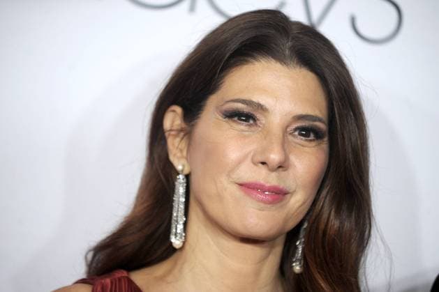 Marisa Tomei red fashion show dress collection at the 2018 during New York Fashion Week in the Hammerstein Ballroom New York 08 02 2018 Foto:xD.xVanxTinex xFuturexImage